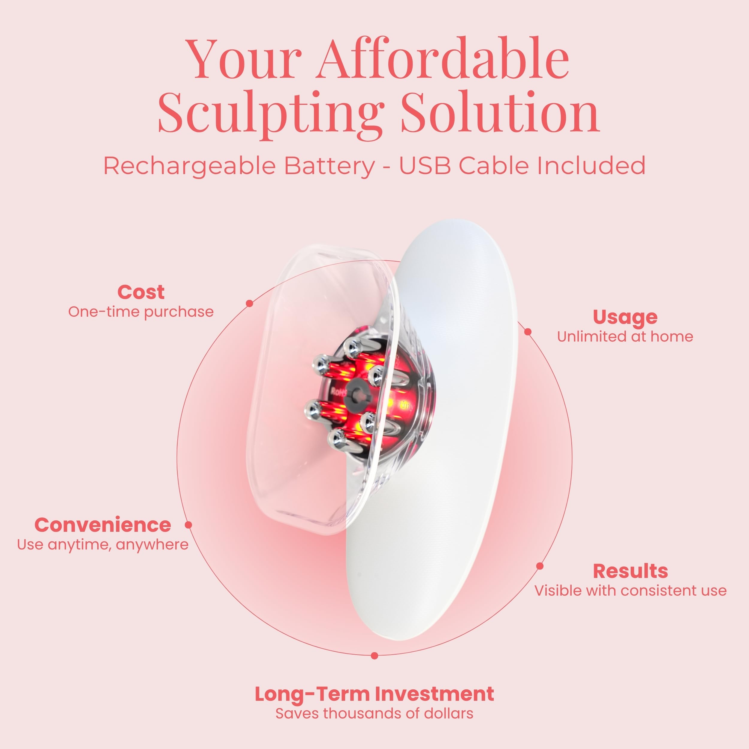 SculpTrimly home‑use bundle with accessories