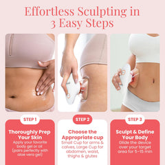 SculpTrimly microcurrent controls for facial and body toning
