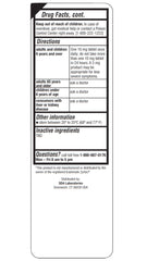 SDA Laboratories All Day Allergy dosage bottle shows once-daily cetirizine for indoor and outdoor symptoms