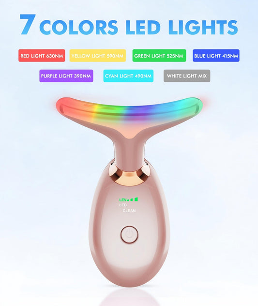 SDKWDH 7-color massager offers versatile modes for skincare pampering.