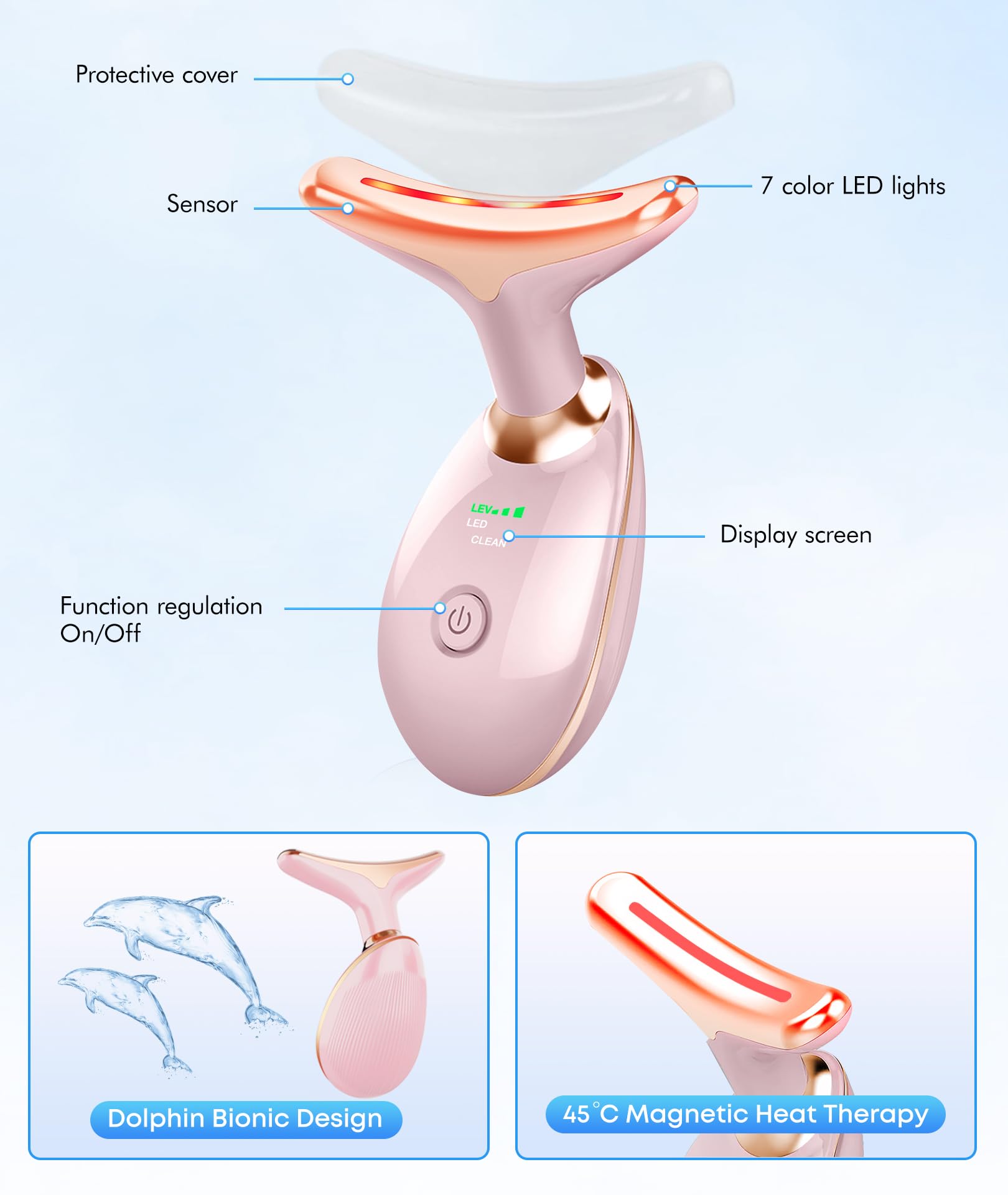 SDKWDH portable handheld design fits in a bag for on-the-go use.