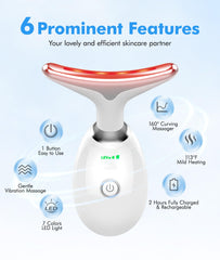 SDKWDH thermal and vibration feature close-up, highlighting comfortable session experiences.