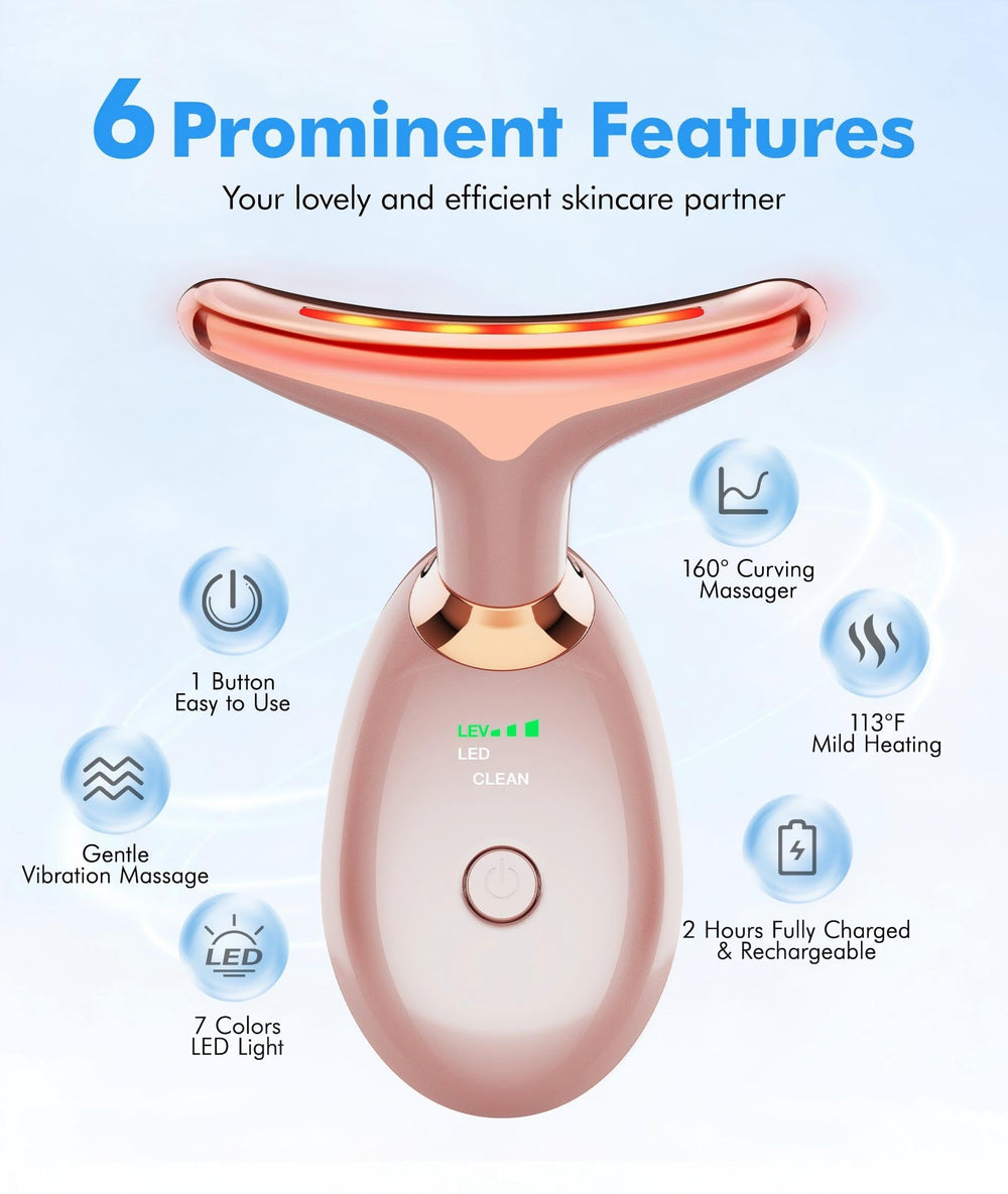 SDKWDH thermal and vibration massage enhances daily skincare ritual.