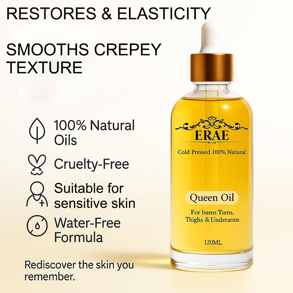 SDXJIOGE Erae Queen Oil botanical-blend includes seven cold-pressed oils for nourishment