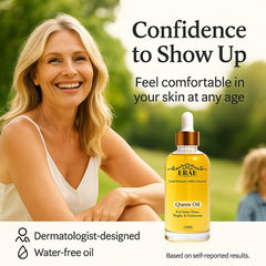 SDXJIOGE Erae Queen Oil texture-closeup reveals a silky, non-greasy finish
