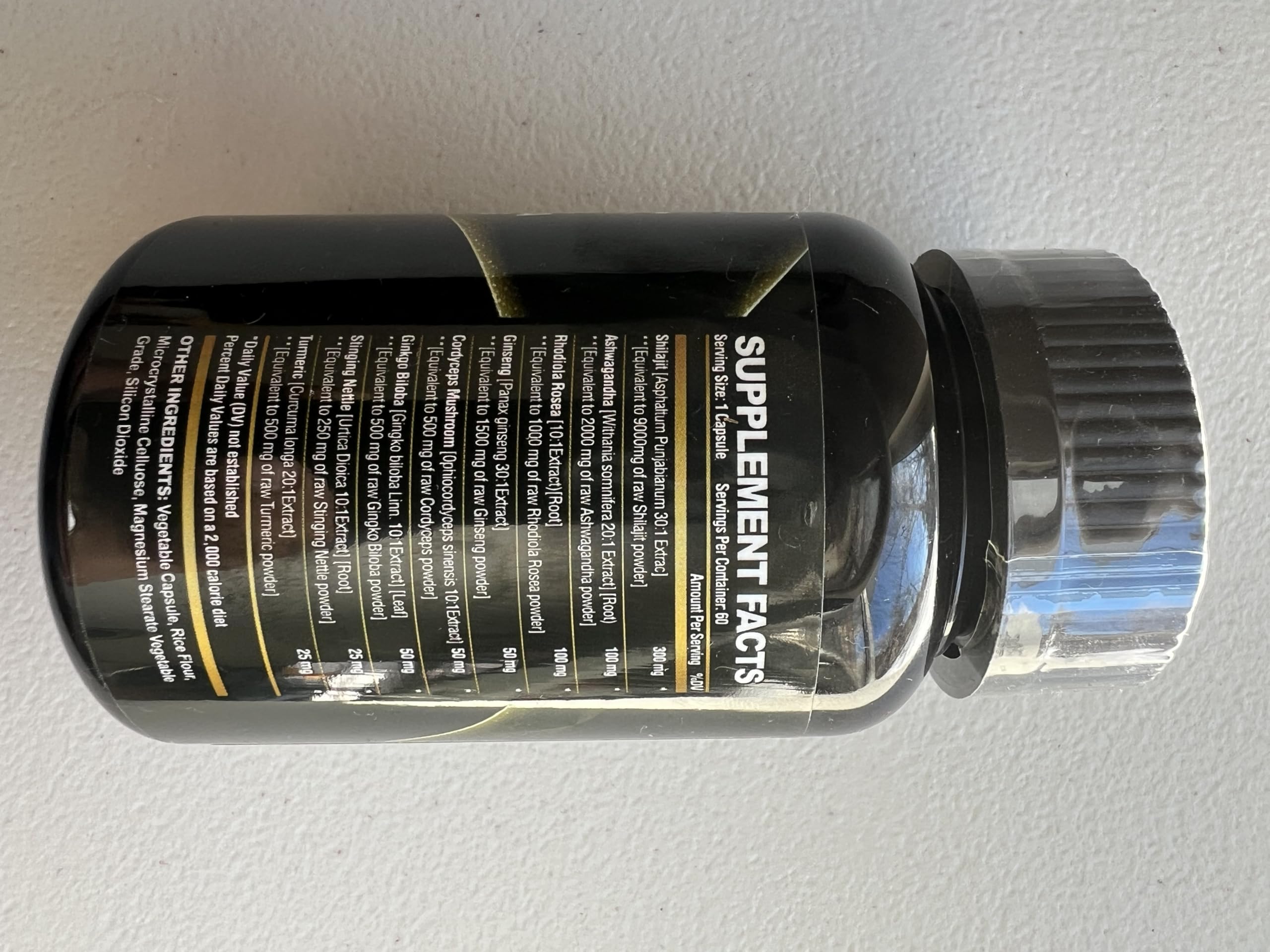 Sea Moss and Shilajit Bundle capsules and softgels close-up