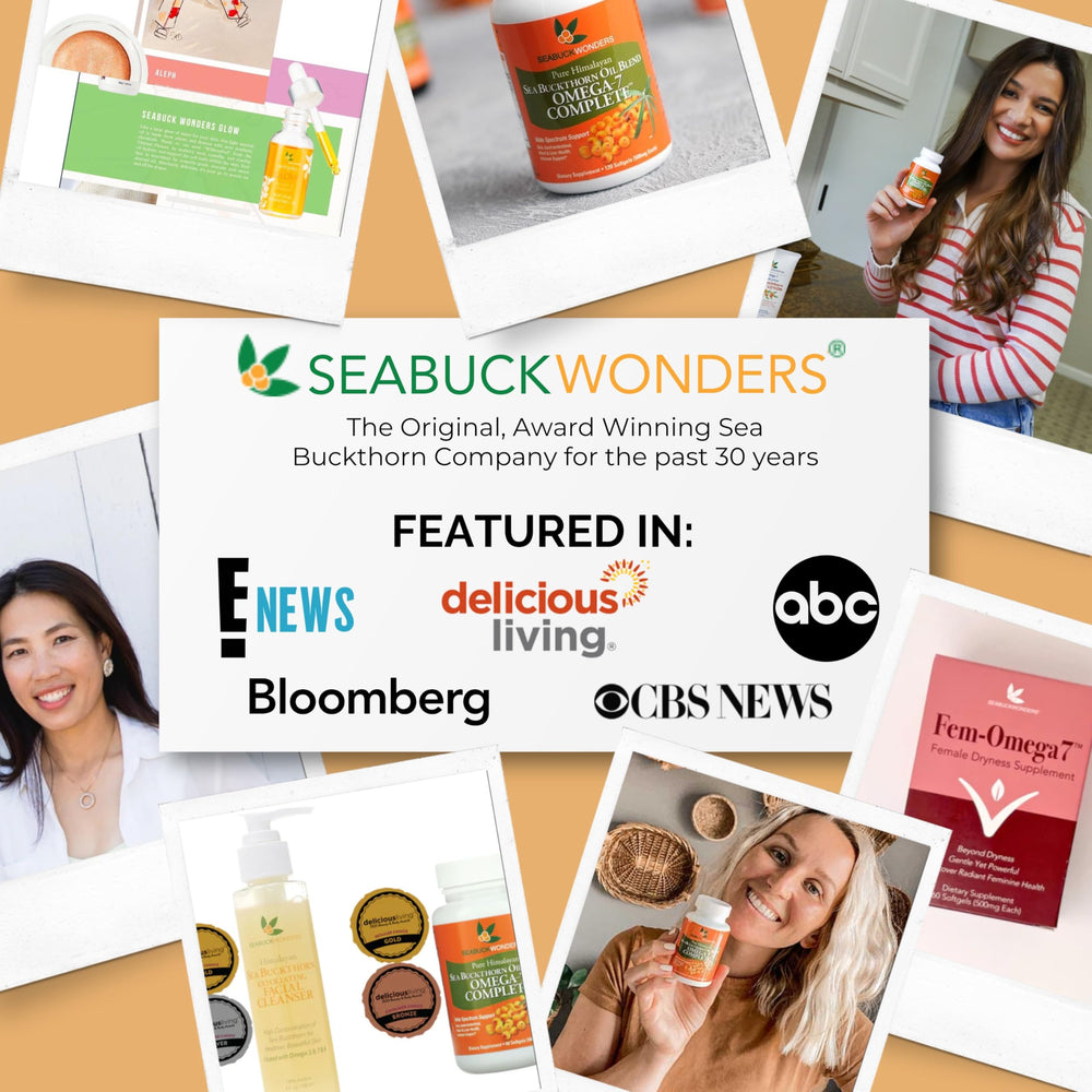 SeabuckWonders daily wellness routine with sea buckthorn for skin vitality