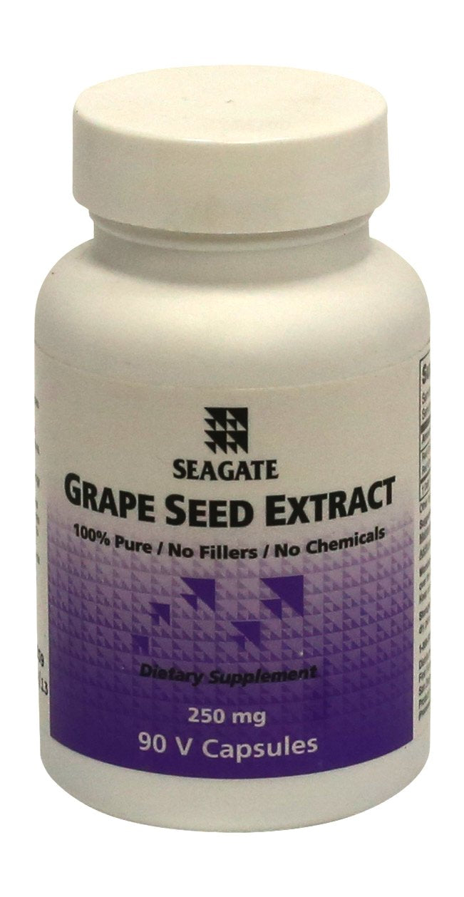 Seagate Grape Seed Extract bottle for daily antioxidant support