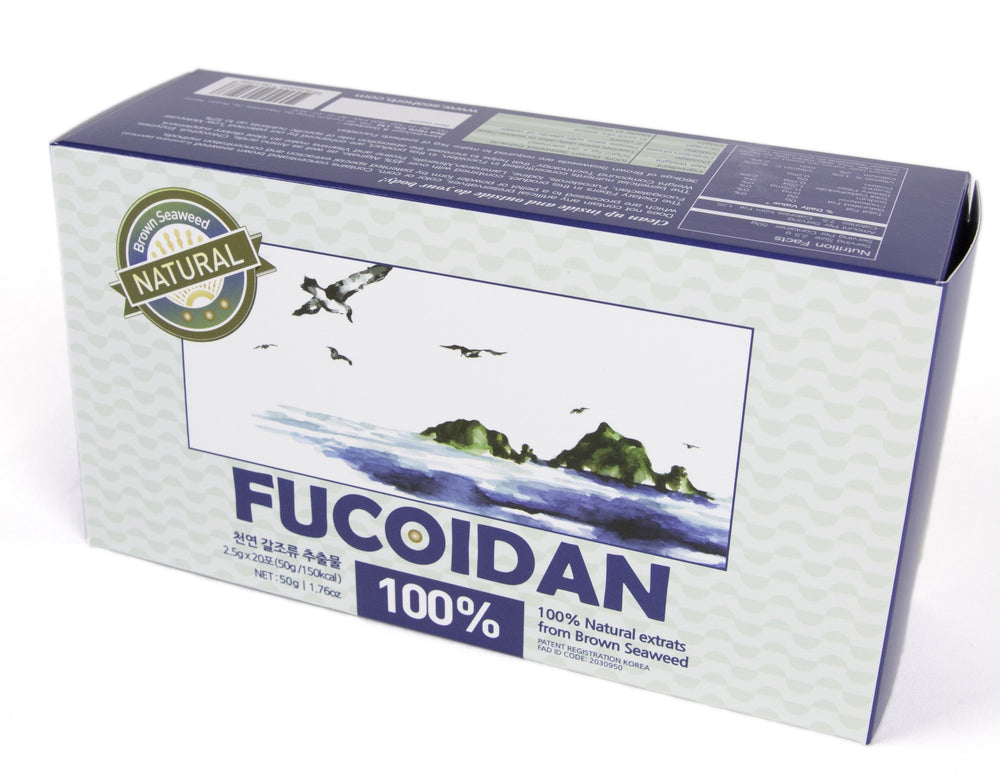 SeaHerb Fucoidan brown seaweed powder, premium marine-derived formula for daily wellness.