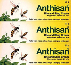 SEALIGHT Anthisan Bite & Sting Cream 20g tube for topical relief.
