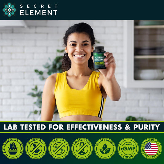 Secret Element Citrus Bergamot 2x supply box for a 4-month vitality option.