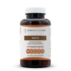 Secrets of the Tribe Birch bottle front with clean label and premium packaging boosts trust