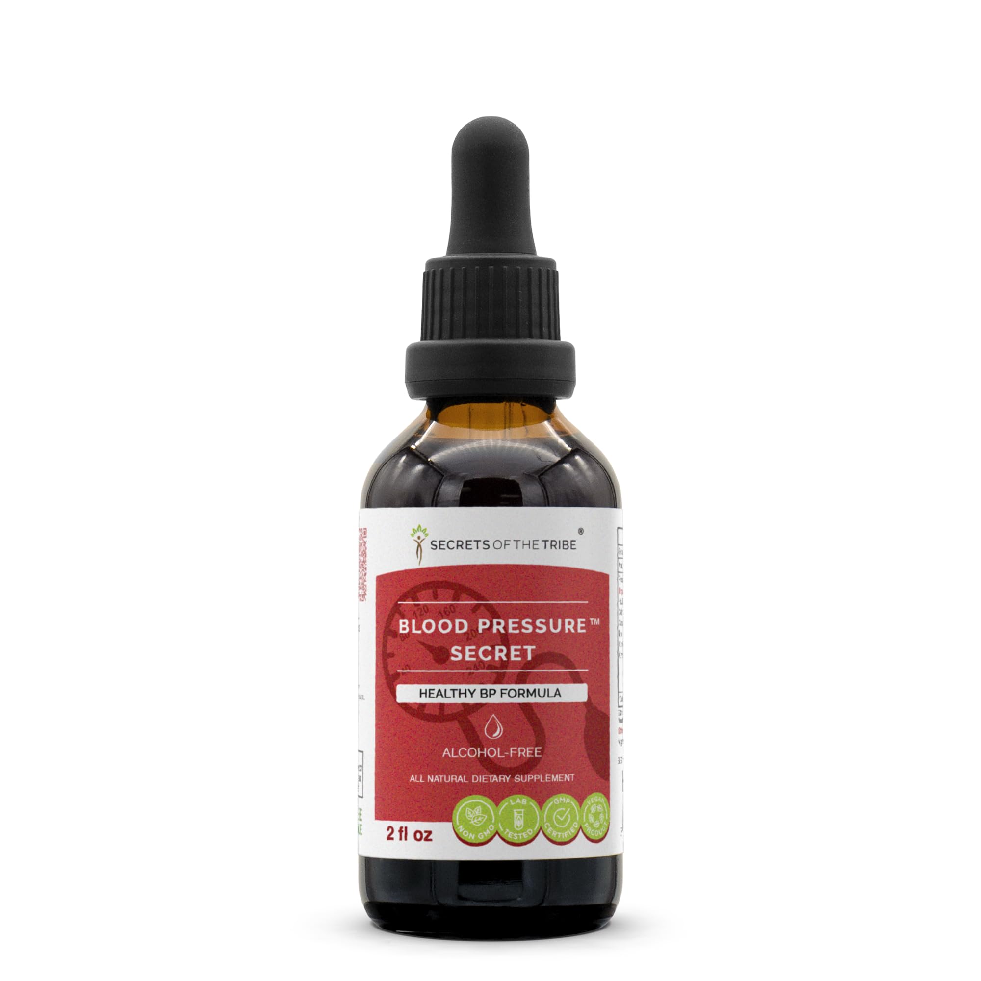 Secrets of the Tribe Blood Pressure Secret bottle pour for daily use