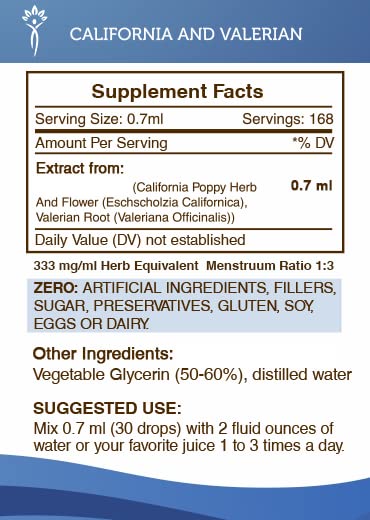 Secrets of the Tribe valerian root displayed with herbal ingredients