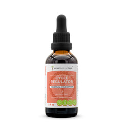 Secrets of the Tribe Cycle Regulator bottle with dropper for herbal support