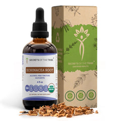 Secrets of the Tribe echinacea root tincture bottle for daily immune-support options
