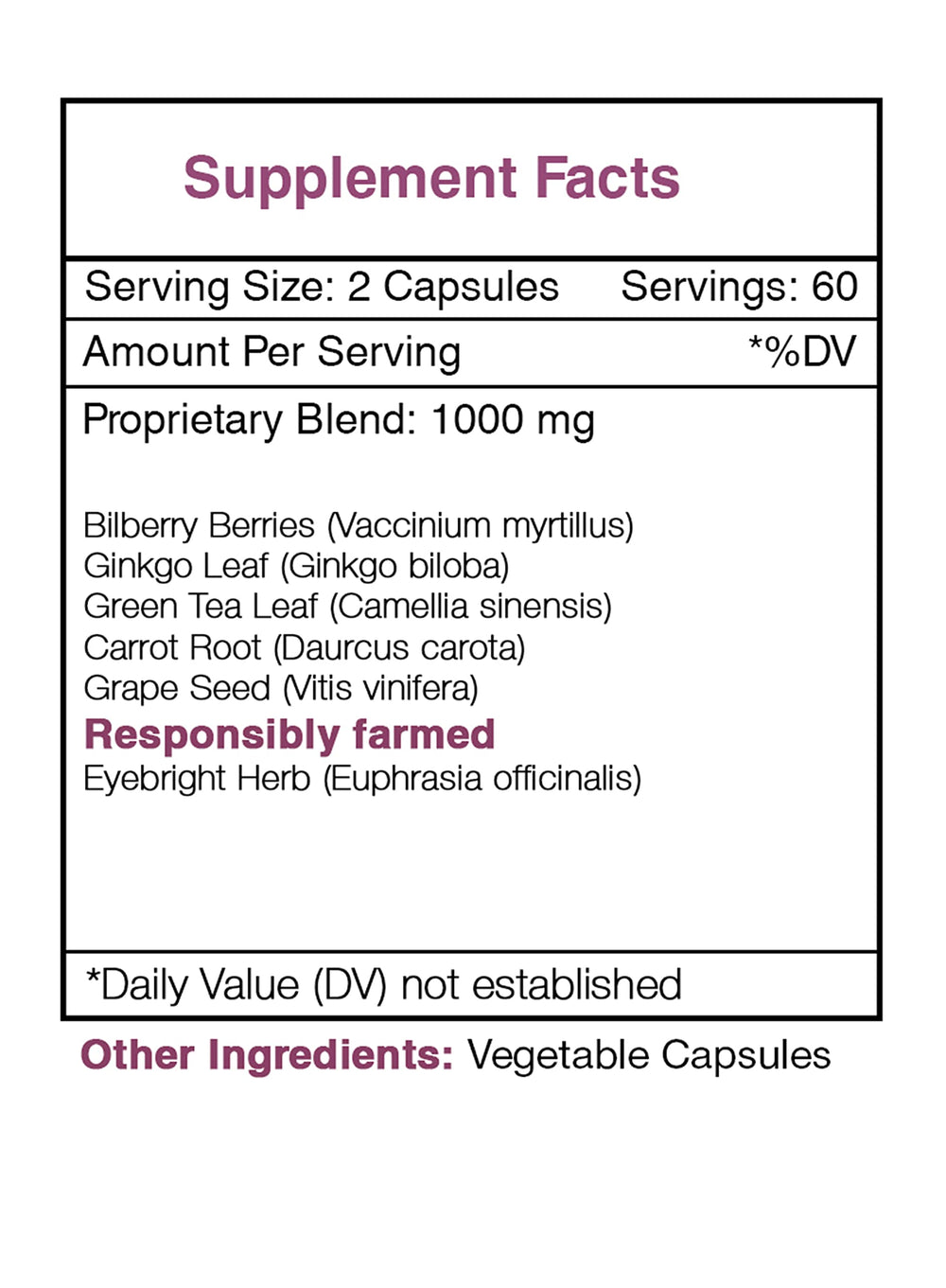 Falcon Eye label info featuring product name, potency, and clean formula.