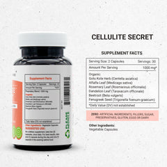 Secrets of the Tribe Gotu Kola ingredient close up for wellness fans.