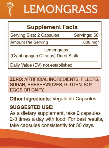 Secrets of the Tribe lemongrass capsules on a dish showing easy daily dosage