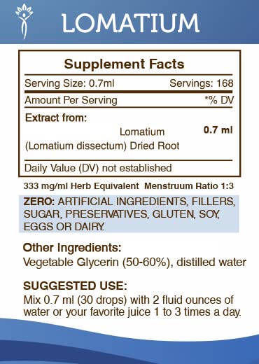 Secrets of the Tribe Lomatium dried root visual highlighting authentic source.