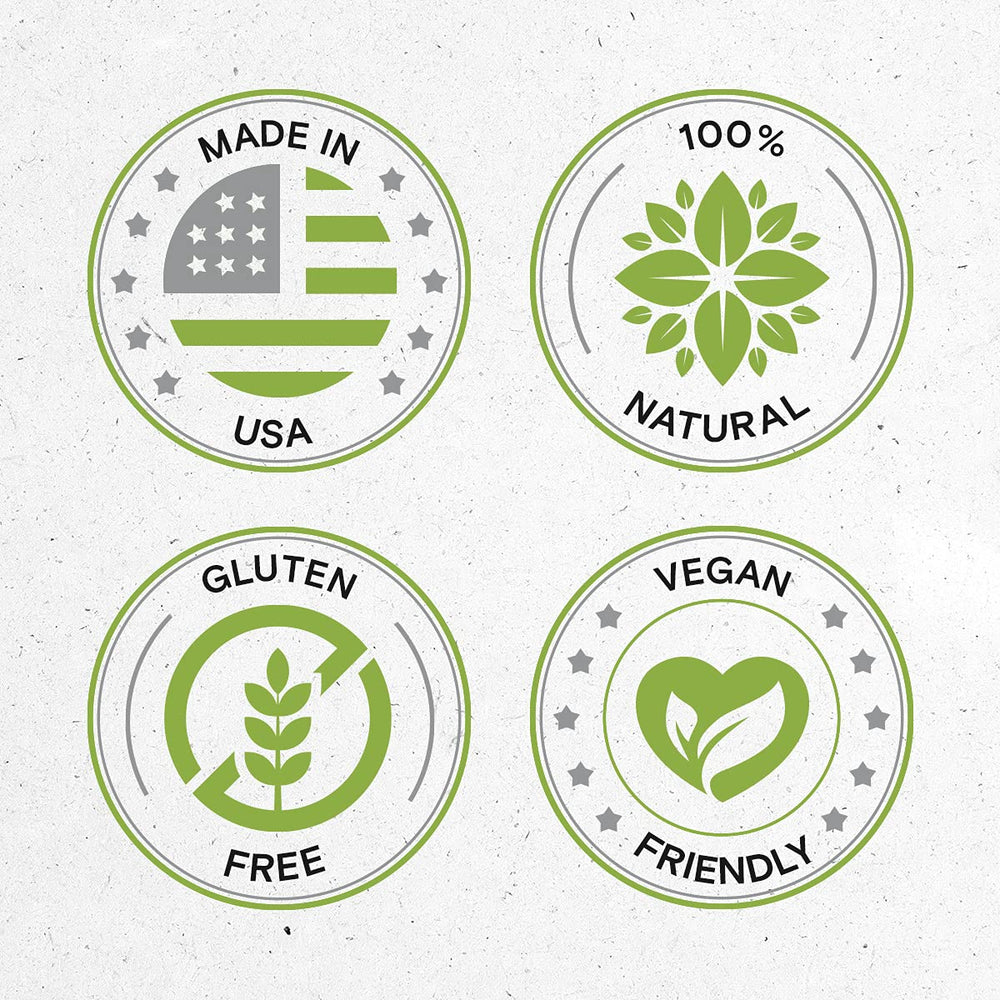 Secrets of the Tribe packaging communicates USA-made high-potency extraction.