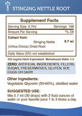 Secrets of the Tribe Stinging Nettle bottle with lab-tested purity seal