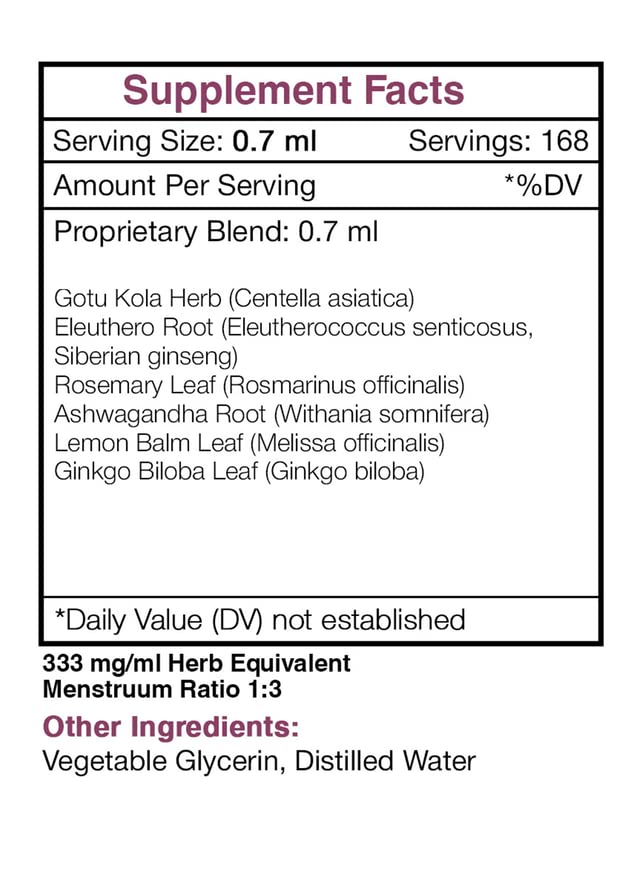Secrets of the Tribe Tribal Recall amber glass communicates premium preservation of potency