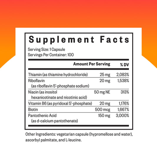 Seeking Health B-Minus capsules close-up highlighting brain-health support.