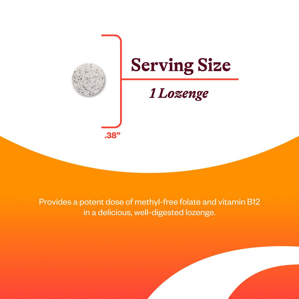 Packaging image shows allergen-free formula for Hydroxo B12 lozenge