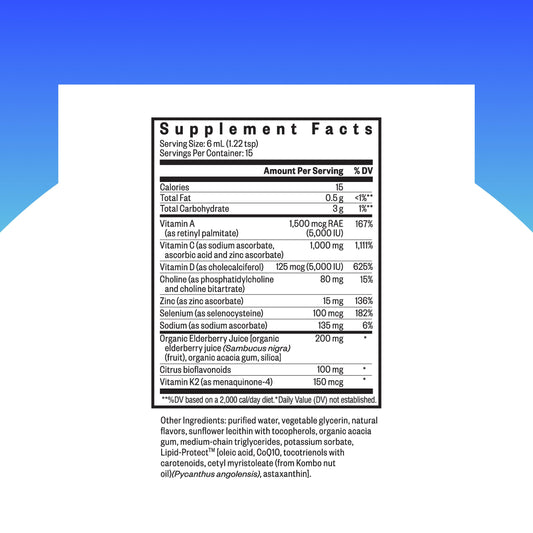Seeking Health Immune Intensive liquid pour for easy daily dosing