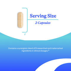 Seeking Health Joint Nutrients bottle pouring to show dosing convenience.