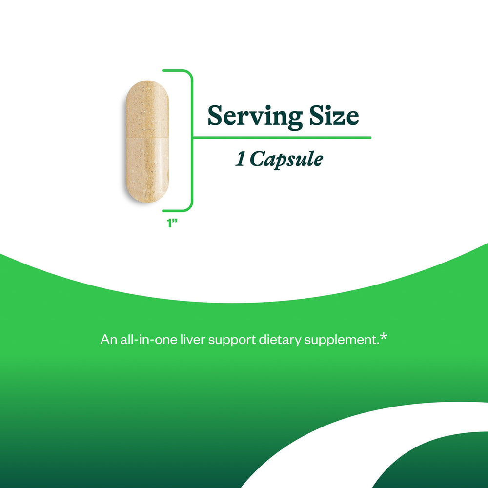 Close-up of Seeking Health Liver Nutrients bottle highlighting milk thistle ingredient.