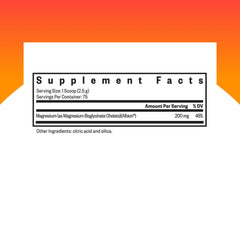 Seeking Health Magnesium Glycinate Powder scoop for easy daily portions