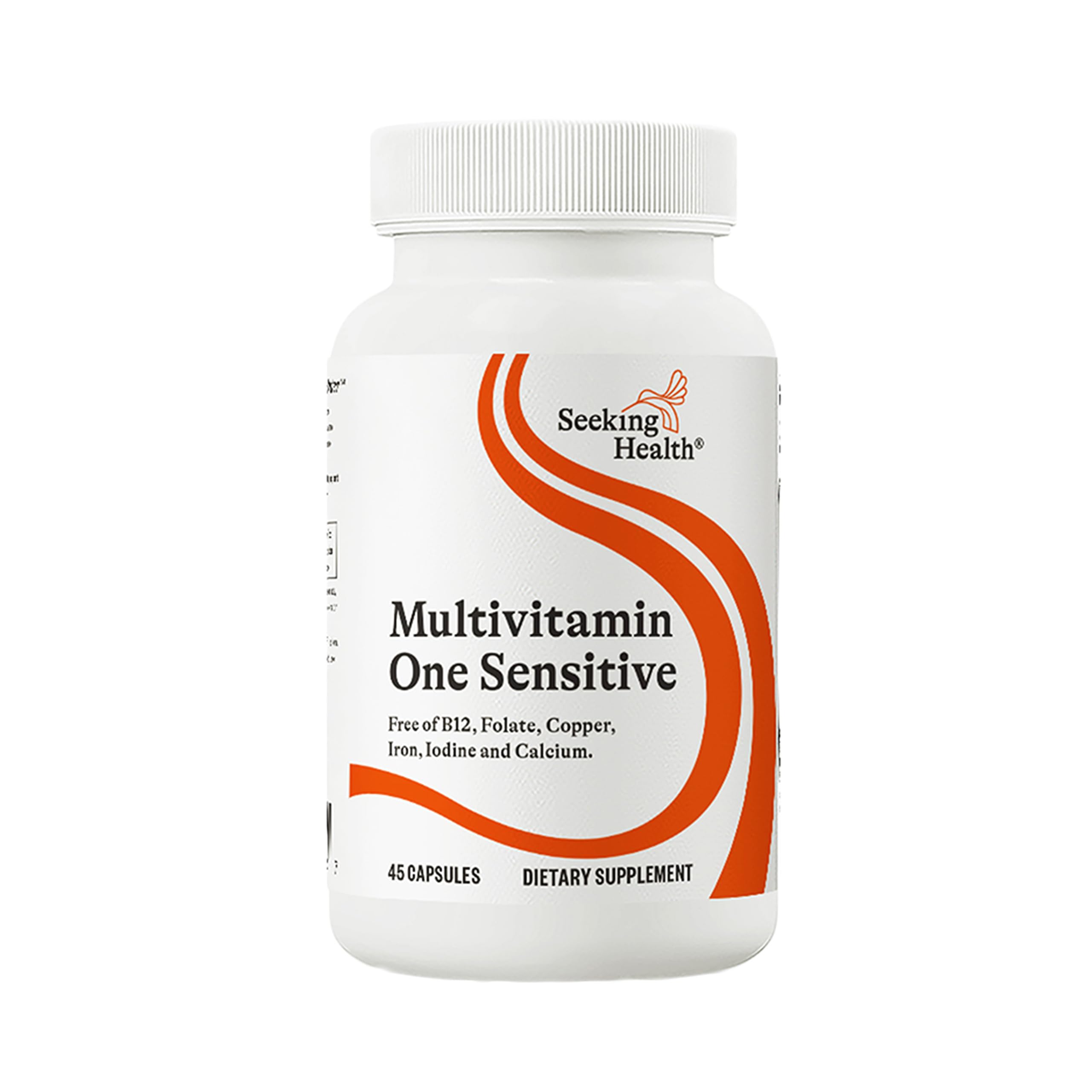 Seeking Health One Sensitive bottle front view for daily antioxidant support