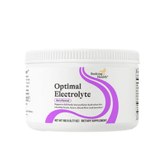 Seeking Health Optimal Electrolyte Berry bottle shows daily hydration support.