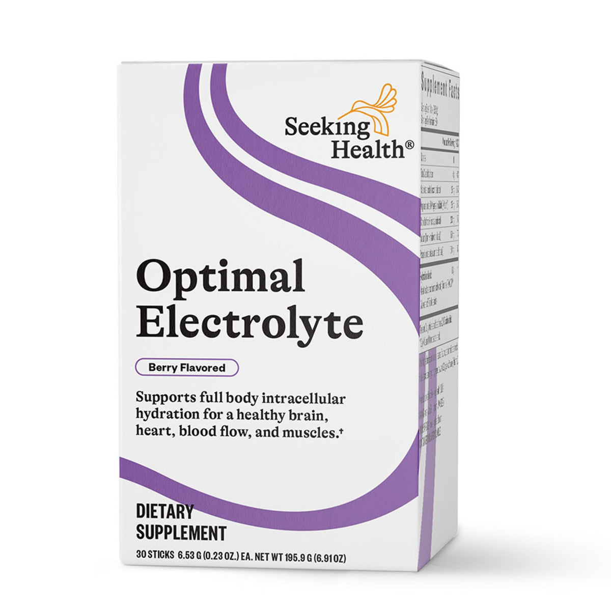 Seeking Health Optimal Electrolyte Sticks berry flavor sachet ready to mix for hydration