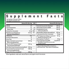 Seeking Health Optimal GI Plus peach powder being poured into a glass for refreshing gut support.