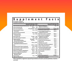 Seeking Health Optimal Man tablets close-up highlighting easy-to-swallow form