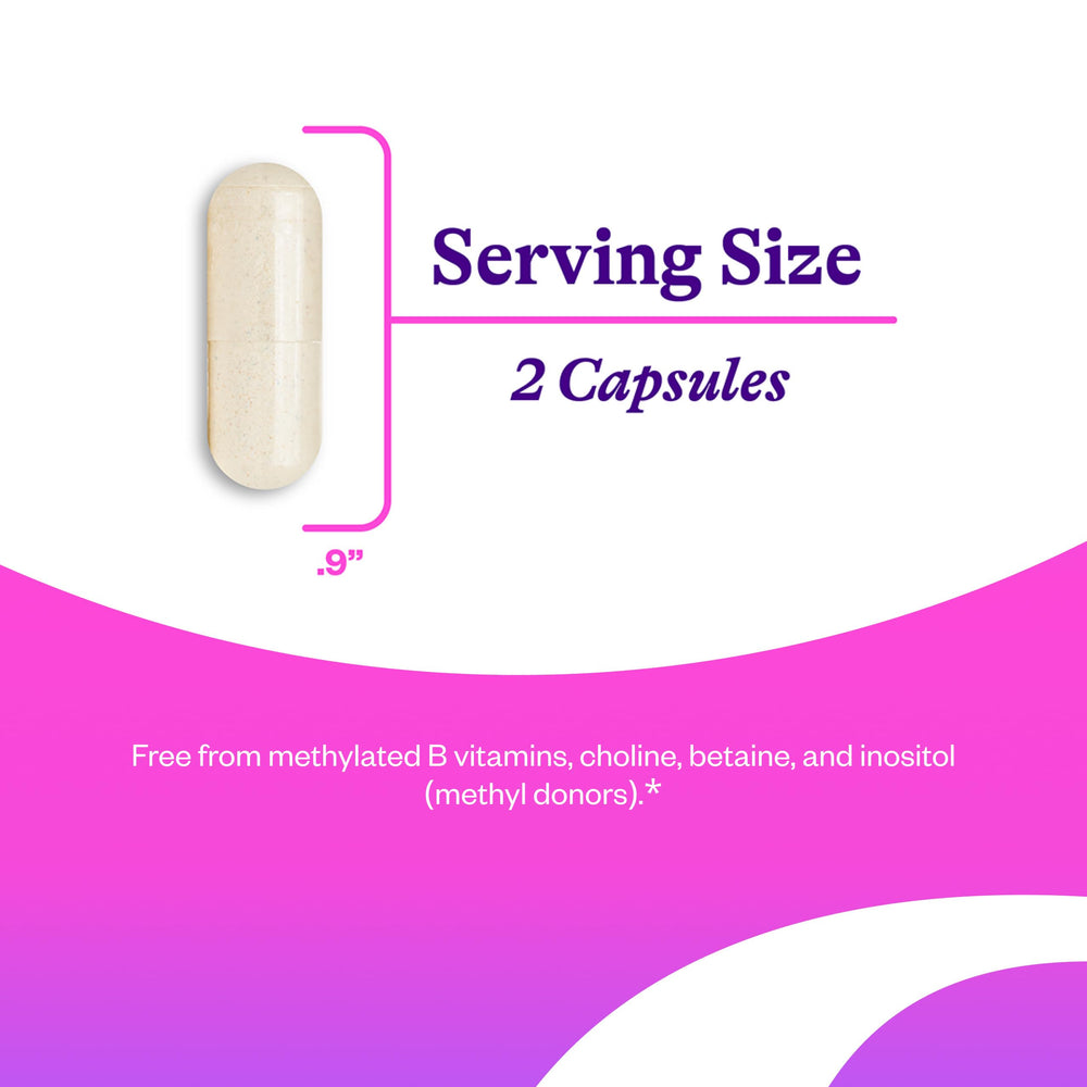 Seeking Health Prenatal Essentials MF label emphasizes zinc and B vitamins for immune and development support.
