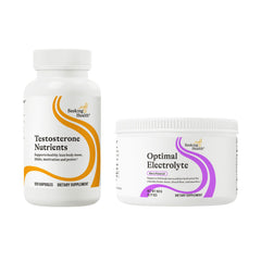 Seeking Health Testosterone Nutrients packaging box displayed for purchase confidence.
