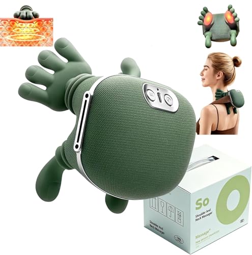 Seektik back neck massager in hero view, portable relaxation at home.