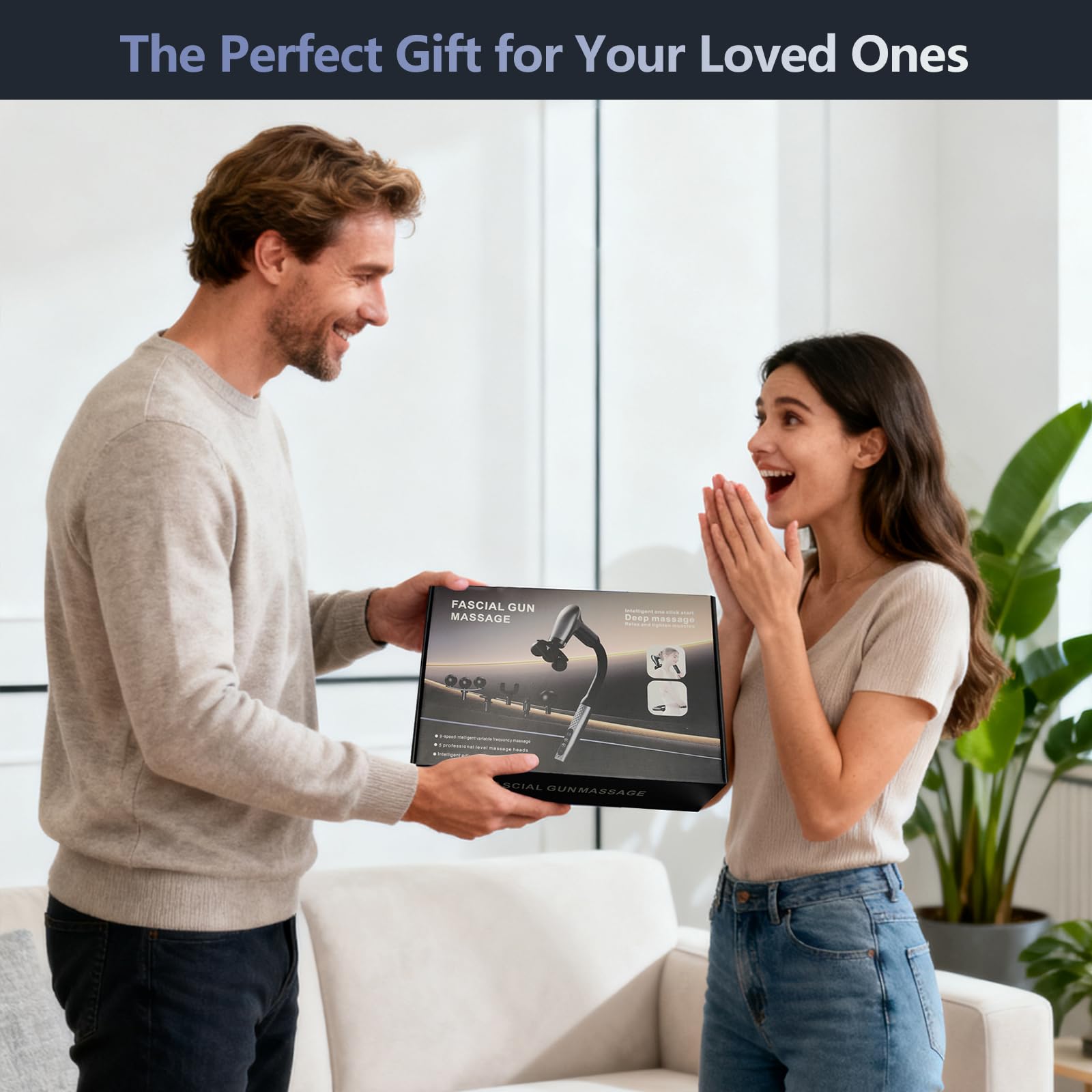 Seektik massager suitable for family use at home, office, or on the go.