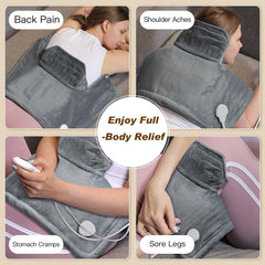 SEISSO micro-glass beads fill heat pad for contouring support