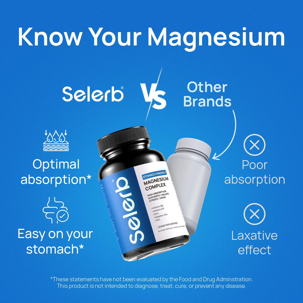 Selerb Digestive and immune support graphic suggesting gentle formulation.