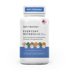 SELF NUTRITION GLP-1 Berberine bottle for natural appetite control.