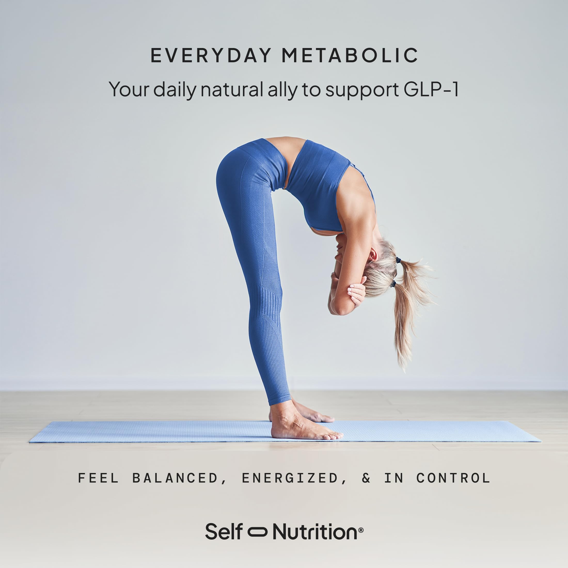 SELF NUTRITION Green Tea Berberine bottle for steady energy.