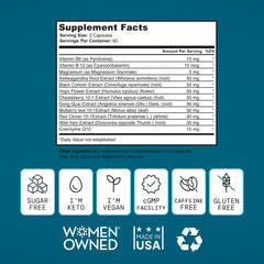 Self Nutrition Menopause ingredient black-cohosh closeup hints mood and sleep guidance.