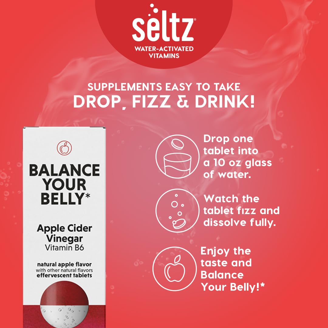 Seltz Balance Your Belly on-the-go use fits into busy schedules