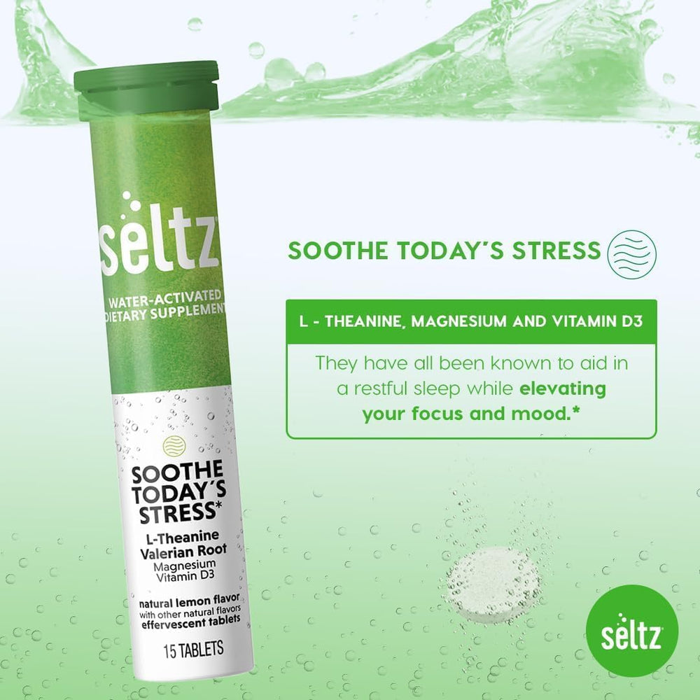 Seltz pack six bottles displayed for a flexible wellness routine.