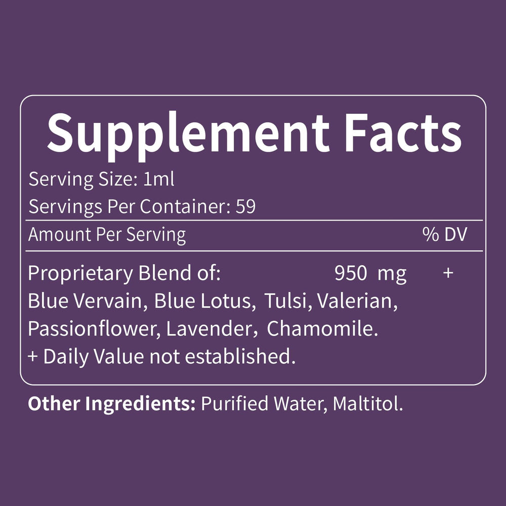 Selvaherb Nighttime Ritual Drops encourage unwinding.